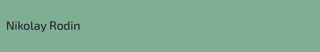 Nikolay Rodin